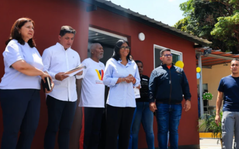 Presidenta (E) Delcy Rodríguez activa registro en Sistema Patria para entrega de títulos de la GMVV