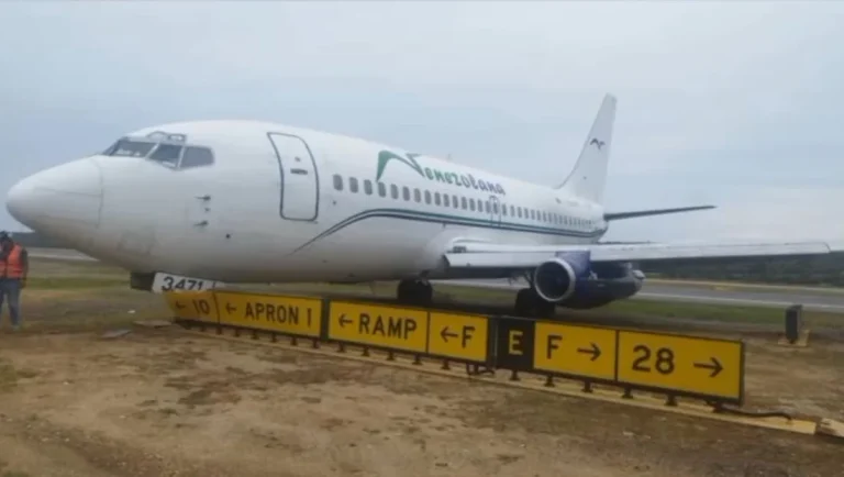 Avión presenta falla hidráulica y retorna de emergencia al Aeropuerto Internacional de Maiquetia