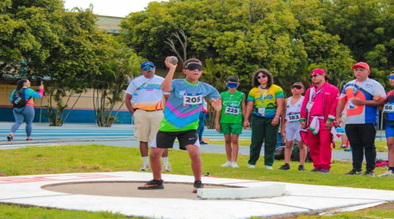 Miranda gana oro en impulso de bala del paraatletismo de Juegos Estudiantiles 2025