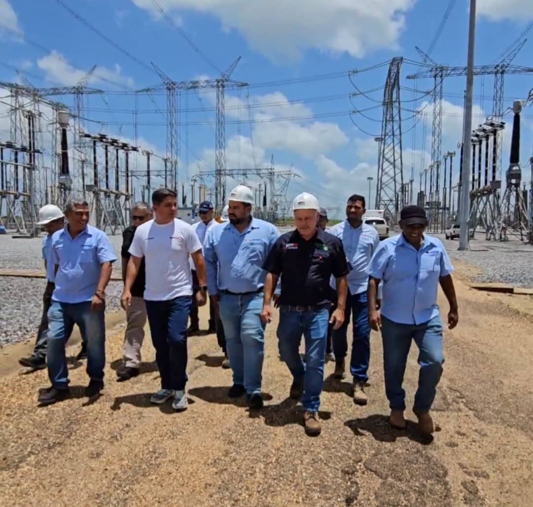 Inspeccionan la línea 765 kV para evaluar el control de vegetación en el eje Guárico – Carabobo
