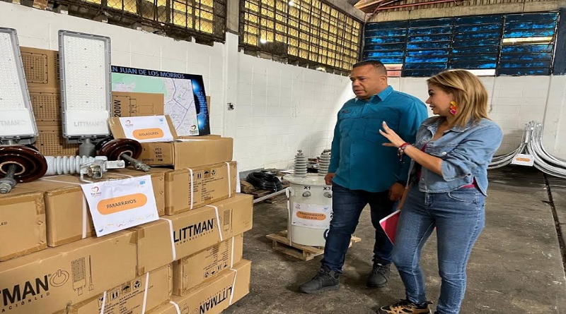 Avanza plan de electrificación integral en San Juan de Los Morros 