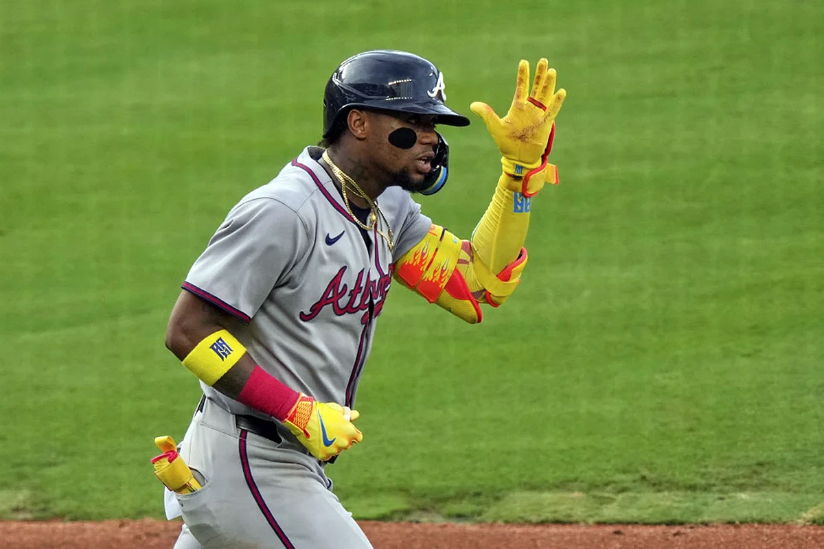 Ronald Acuña Jr. regresó a la alineación de Atlanta