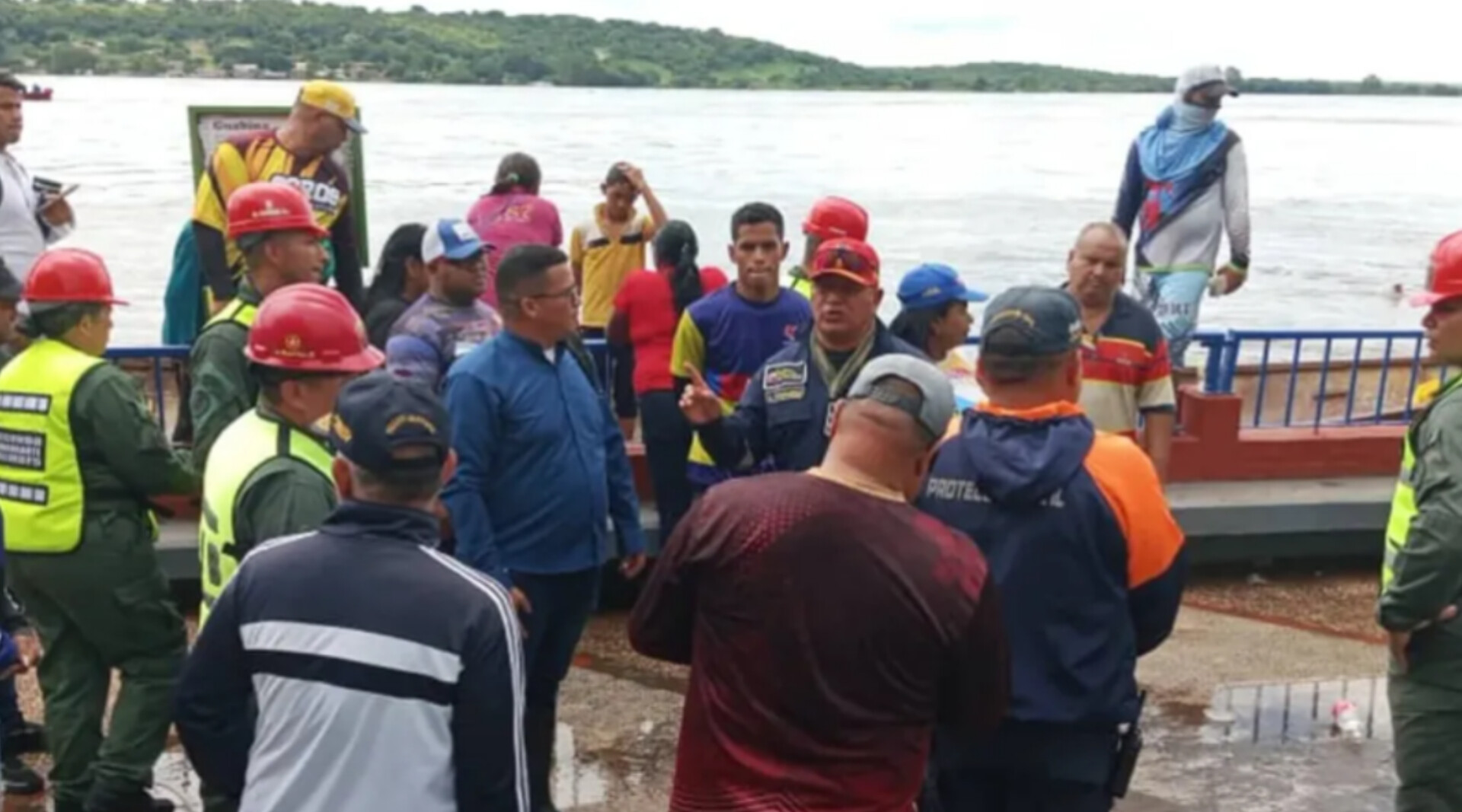 Activan operación de apoyo en Angostura tras crecida del Río Orinoco