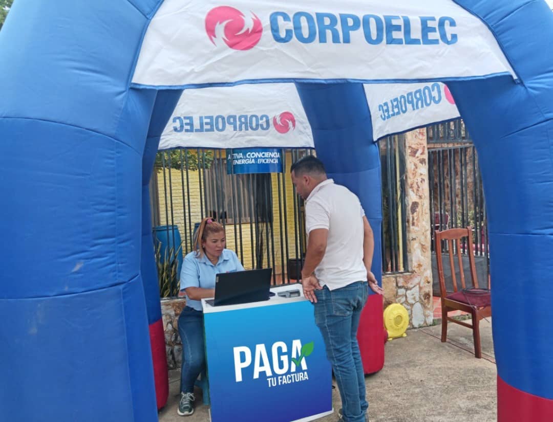 Más de 24 mil guariqueños recibieron atención comercial en operativos de CORPOELEC
