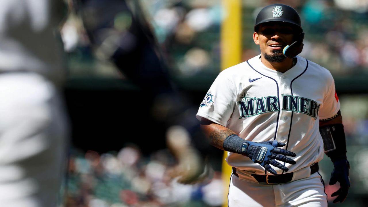 Jhonny Pereda tuvo su primer jonrón en MLB y aportó en victoria importante en casa para los Marineros