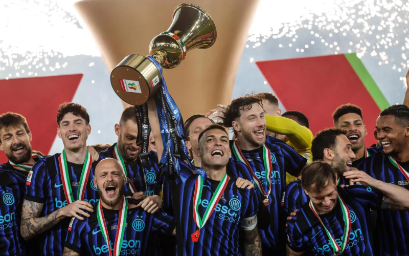 El Inter, campeón de la Copa de Italia con un 0-2 al Lazio