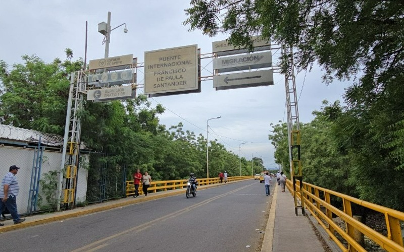 Ministerio de Infraestructura cerró puente fronterizo con Colombia por 15 días 